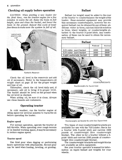 John Deere 710 Loader Technical Operator Manual