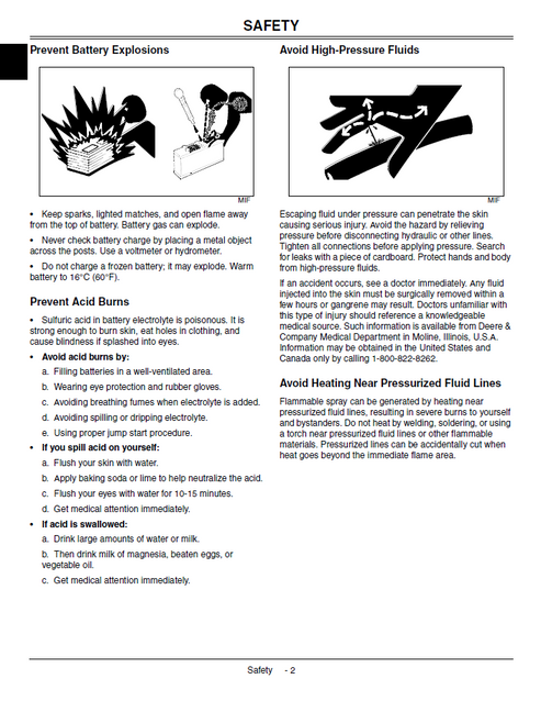 John Deere 737 757 Z-Trak Technical Manual PDF TM2003