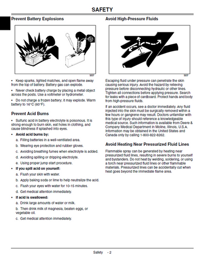 John Deere 737 757 Z-Trak Technical Manual PDF TM2003