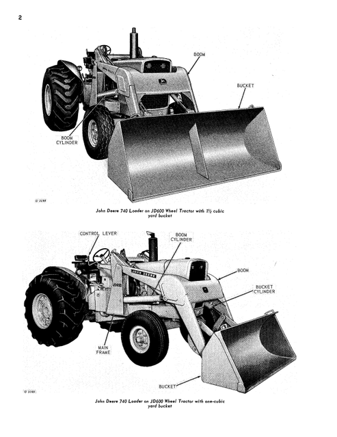 John Deere 740 Loader Operation & Maintenance Manual PDF