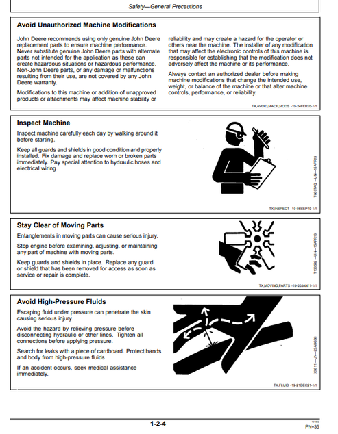 John Deere 750J-II Crawler Dozer Technical Operator Manual