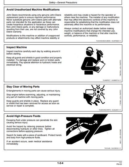 John Deere 750J-II Crawler Dozer Technical Operator Manual