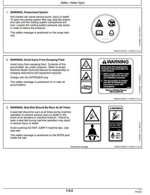 John Deere 750J Crawler Dozer Technical Operator Manual