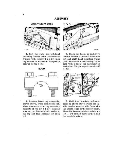 John Deere 7701 Bulldozer Attachment Technical Operator Manual