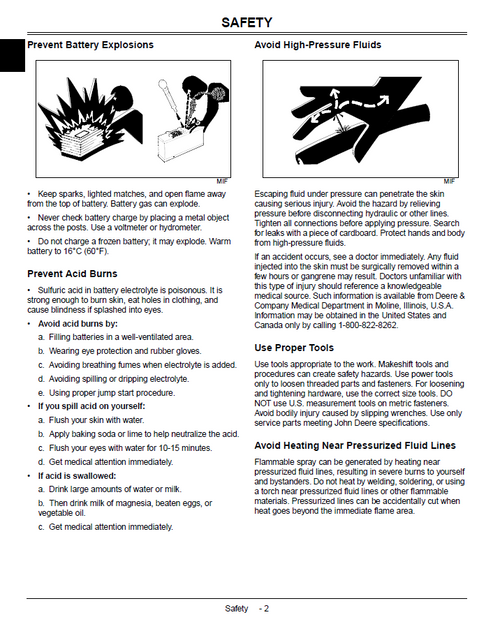 John Deere 777 797 MAX-FRAME Z-TRAK Repair Manual TM2077