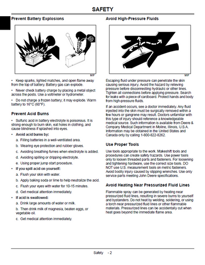 John Deere 777 797 MAX-FRAME Z-TRAK Repair Manual TM2077