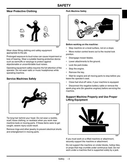 John Deere 777 797 MAX-FRAME ZTRAK Workshop Manual PDF
