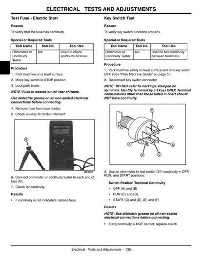 John Deere 7G18 Commercial Walk-Behind Mower Service Manual PDF