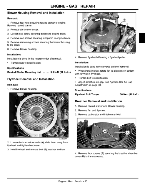 John Deere 7H17 Walk-Behind Rotary Mower Technical Manual TM2325