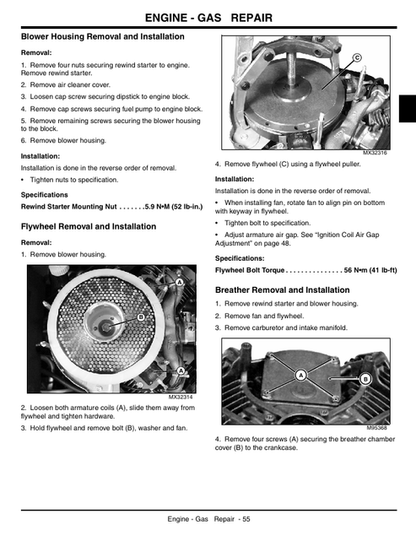 John Deere 7H17 Walk-Behind Rotary Mower Technical Manual TM2325