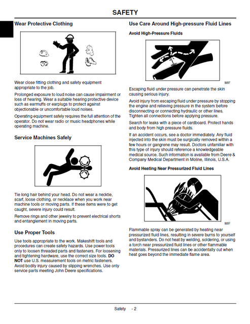 John Deere 7H18 Walk-Behind Mower Maintenance & Repair Manual