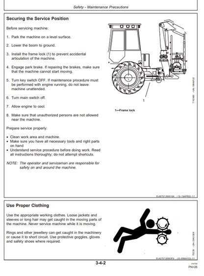 John Deere 810D Forestry Forwarder Operator Manual PDF