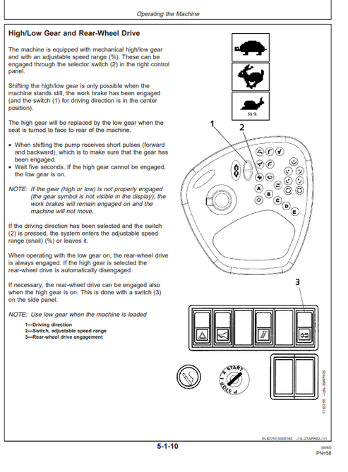 John Deere 810D Forwarder Manual OMF069342 PDF