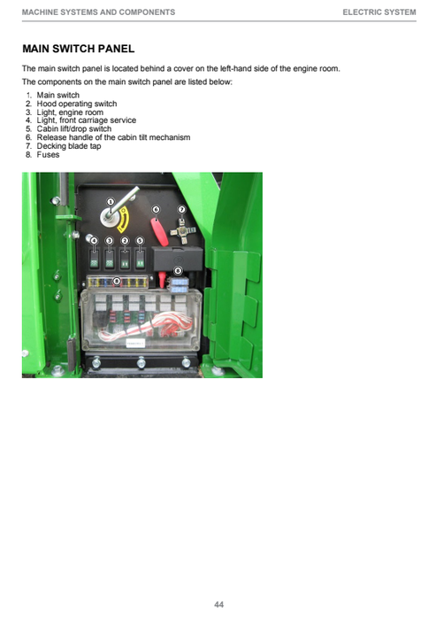 John Deere 810E Forestry Machine Operator Manual F075007