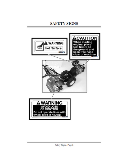 John Deere 820R Tiller Operator & Service Manual OMM134173 PDF