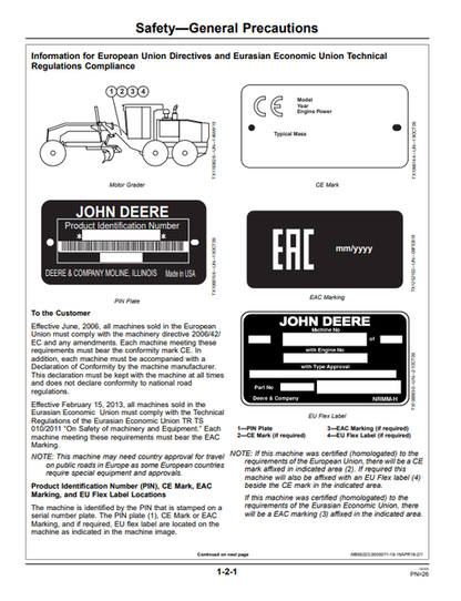 John Deere 850K Crawler Dozer Operation & Maintenance Manual PDF