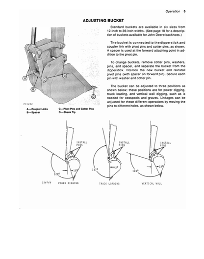 John Deere 9300 Backhoe Operation & Maintenance Manual