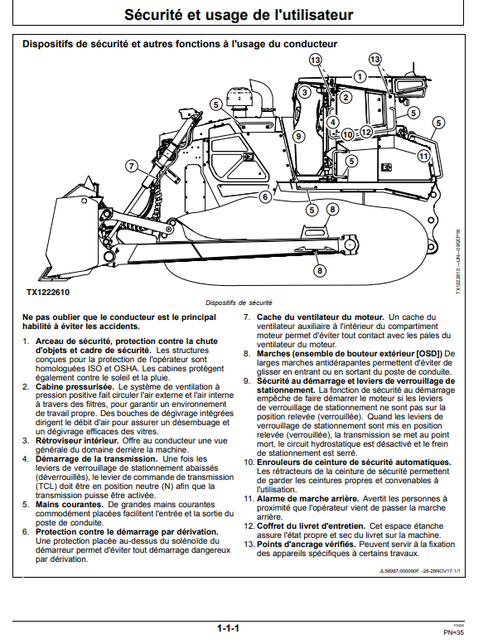John Deere 950K Bouteur Chenillé Operation & Maintenance Manual PDF