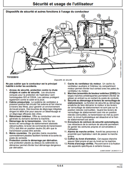 John Deere 950K Bouteur Chenillé Operation & Maintenance Manual PDF