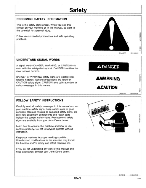 John Deere 9960 Cotton Harvester Operator Manual PDF