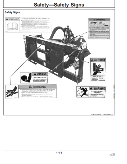 John Deere CP12B Cold Planer Operation & Maintenance Manual