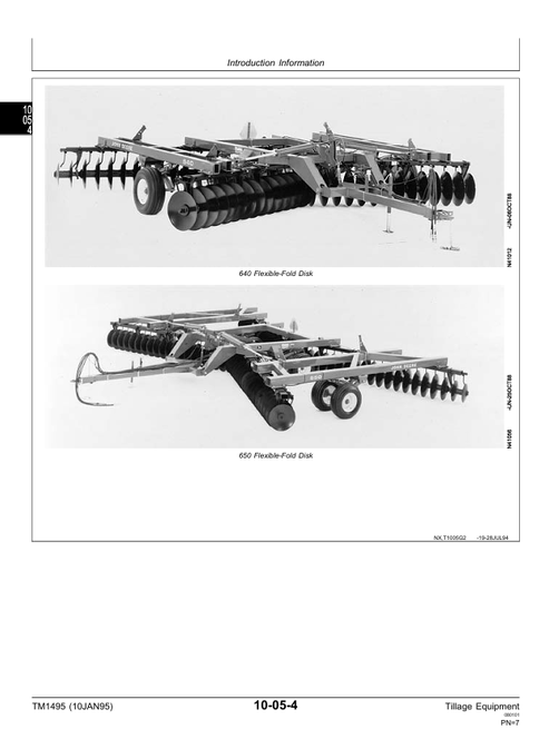 John Deere Cultivator, Plow, Ripper & Mulch Equipment Service Manual