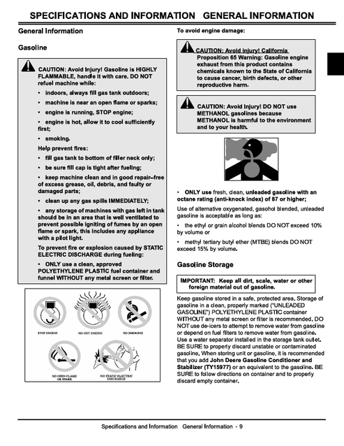 John Deere DP6000 Generator Service Repair Manual TM2071
