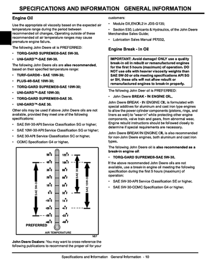 John Deere DP6000 Generator Workshop Technical Manual