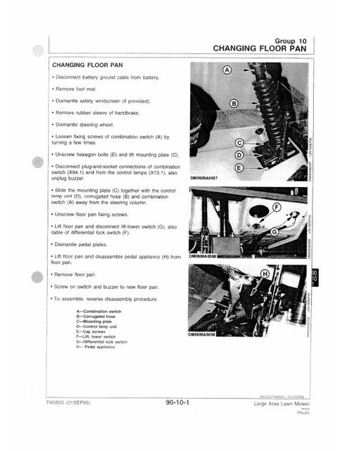 John Deere Diesel Engine 1 Maintenance Manual PDF TM0500