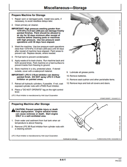 John Deere E300LC Excavator Operation & Maintenance Manual