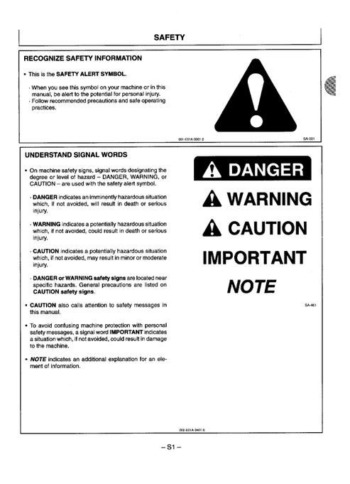 John Deere EX33U Hitachi Excavator Operation & Maintenance Manual