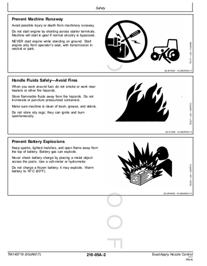 John Deere EXACTAPPLY Nozzle Control Diagnostic & Repair Manual TM145719