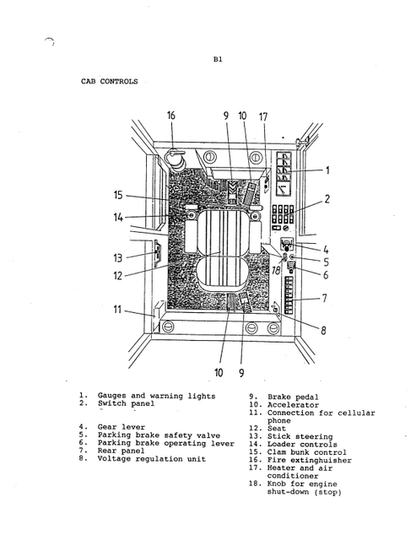 John Deere FMG 933 Clambunk Equipment Operator Manual 933102