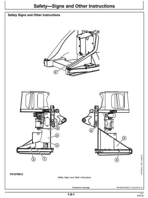 John Deere FS50 Disc Saw Felling Head Operating Manual 