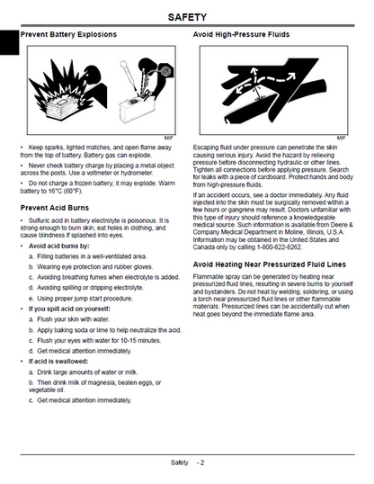 John Deere G15 Walk-Behind Mower Maintenance & Service Manual