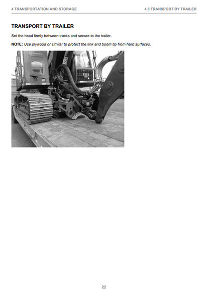 John Deere H215E Harvester Head Operation Manual F674290