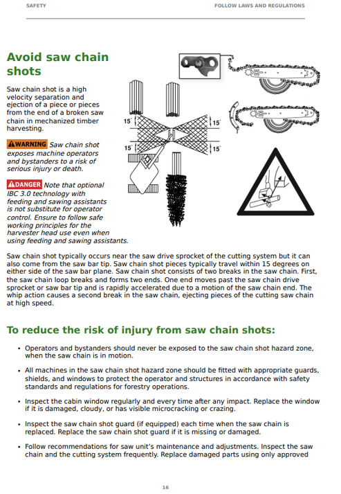 John Deere H219 Harvester Head Instruction Manual F718858