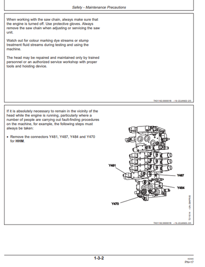 John Deere H480 Harvester Head Maintenance Manual PDF