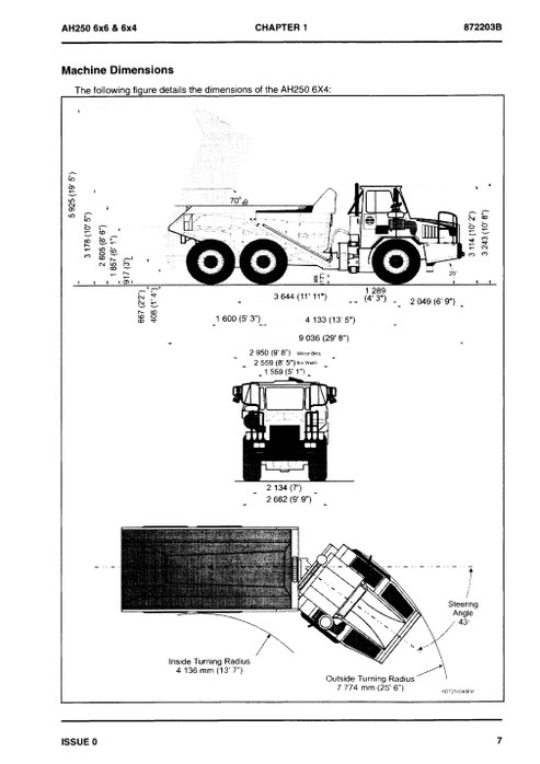 John Deere Hitachi AH250 Operator Manual EM872203B