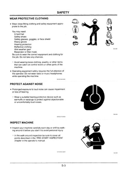 John Deere Hitachi AH350 AH400 Operator Manual EM872200