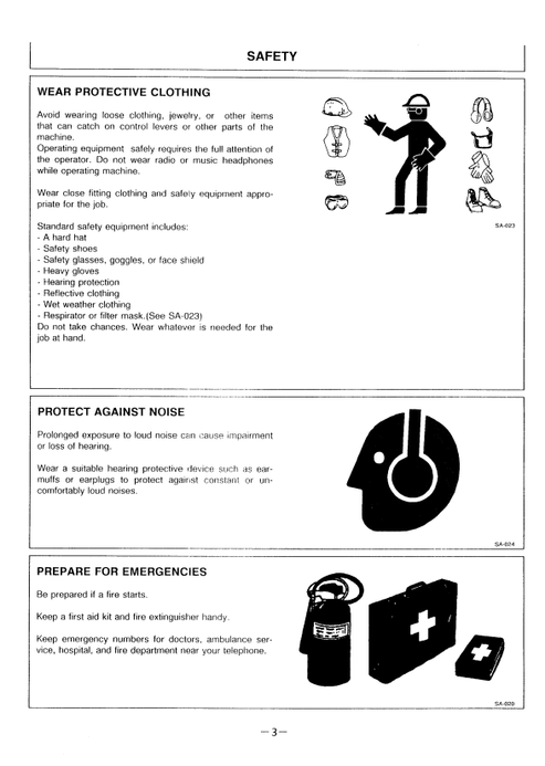 John Deere Hitachi EX100-3 EX100M-3 EX120-3 Excavator Manual PDF