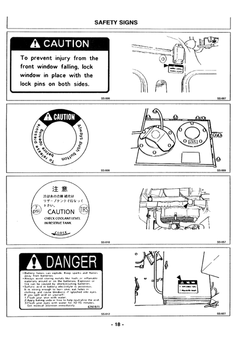 John Deere Hitachi EX100WD-2 Operator Manual PDF EM11H11