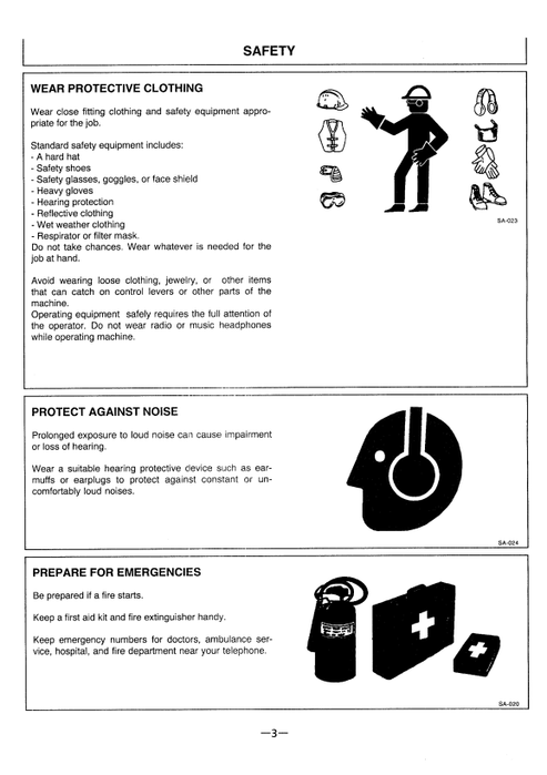 John Deere Hitachi EX100WD-3 Operator Manual PDF EM11J12
