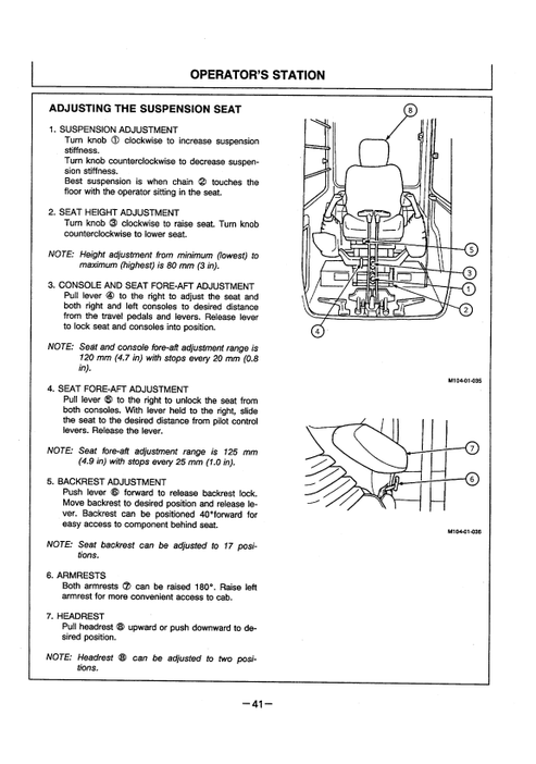 John Deere Hitachi EX120-2 Excavator Manual EM12N13