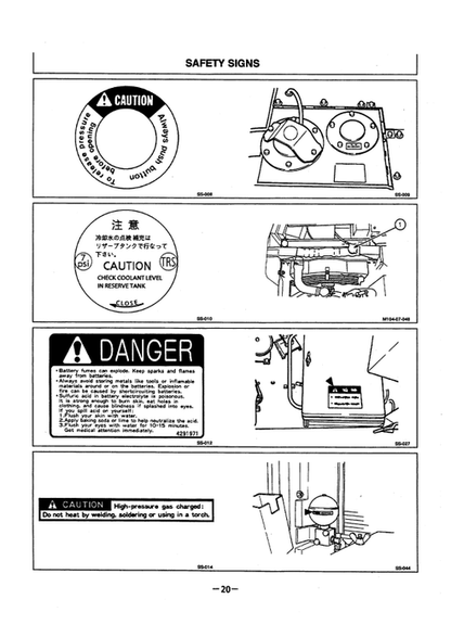 John Deere Hitachi EX120-2 Operator Manual PDF EM12N13