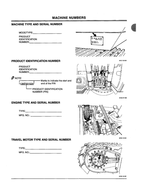 John Deere Hitachi EX150LC-5 Operator Manual PDF EM13K21
