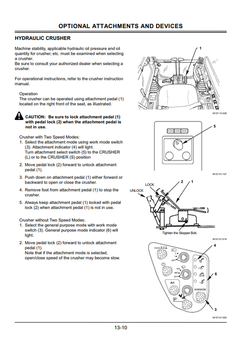 John Deere Hitachi EX160LC-5 Excavator Operating Manual PDF