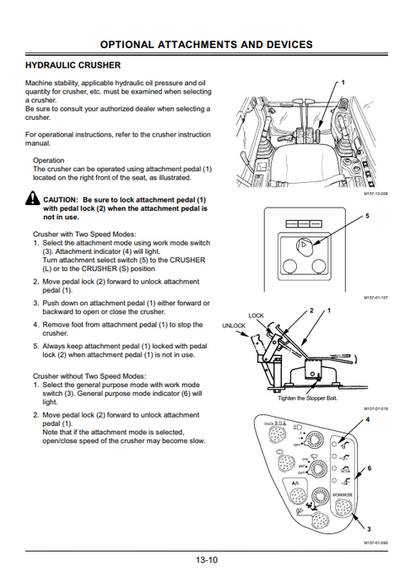 John Deere Hitachi EX160LC-5 Excavator Operating Manual PDF