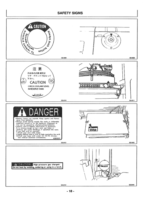 John Deere Hitachi EX200-2 EX200LC-2 Excavator PDF