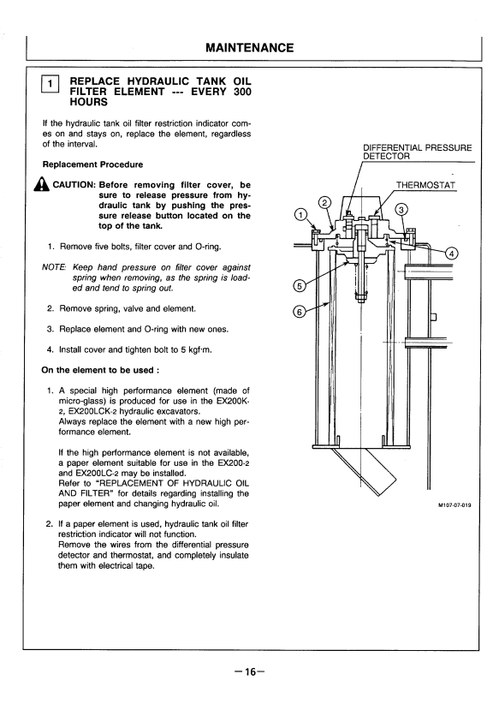 John Deere Hitachi EX200L-2 EX200LCK-2 Excavator Manual PDF